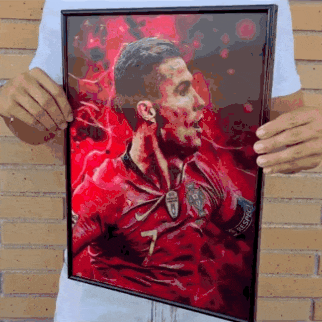 Soccer 3D Lenticular Poster
