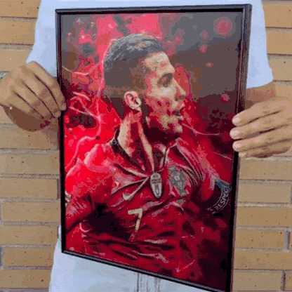 Soccer 3D Lenticular Poster