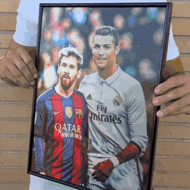 Soccer 3D Lenticular Poster