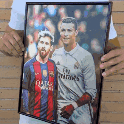 Soccer 3D Lenticular Poster