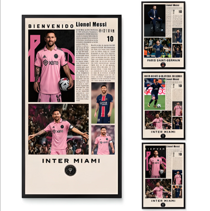 Soccer 3D Lenticular Poster